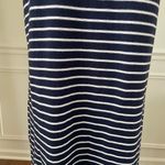 Jigsaw Blue White Stripe Boat Neck Dress S Photo 4