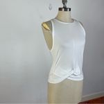 Outdoor Voices White Knot Tank Top Photo 2