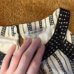 Charlotte Russe Black and White Stripe Cold Shoulder Open Shoulder Dress Medium Photo 2