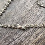 The Vintage Shop 1960’s RHINESTONE cuff Bracelet NECKLACE screw back Earrings set stunning Photo 3