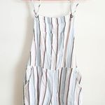 Ocean Drive Striped Lightweight Beach Overall Romper sz Medium Photo 0
