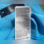 Reebok  Women's Bold Cyan Training Identity Classic logo Pocket T-Shirt|Size:S Photo 8