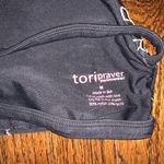 Tori Praver Black and Gold Embroidered  Bikini Photo 5