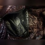 Calvin Klein  burgundy packable premium down long puffer coat size medium Photo 3