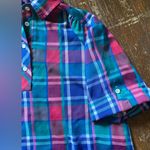 Vintage Cricket Lane Plaid Blouse Women’s size MD Red Size M Photo 4