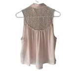 Abercrombie & Fitch  NWOT Medium Light Pink Babydoll Blouse Coquette Dainty Fairy Photo 3