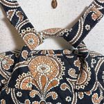 Vera Bradley  Black and Gold Embroidered Backpack Photo 8