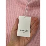 FRNCH Mock Neck LIGHT PINK ribbed Sweater size S/M NWT $94 Photo 5