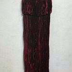 Aidan Mattox  Red Crushed Velvet V-Neck Sleeveless Jumpsuit Sz 8 Photo 1