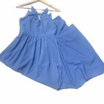 1. State  Blue Strappy Back Slit Skirt Maxi Dre Photo 13