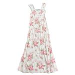 Selkie Veronica Slip Dress in White/Pink Floral, Size S Pink Photo 6