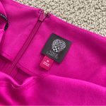 Vince Camuto NEW Fuchsia Off the Shoulder Bodycon Midi Dress Size 10 Fitted NWT Photo 5