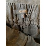 Quince Black 100% European Linen Pleated Wide Leg Trousers Womens Size 4 Photo 3