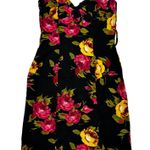 Twenty One Strapless Floral Twill Mini Dress (S) Photo 0