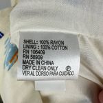 Antonio Melani  Cream Sailboat Spaghetti Strap Mini Dress Summer Beach Brunch‎ Photo 2