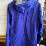 Columbia Omni-Wick Windbreaker Rain Hooded Lightweight Jacket Blue Indigo Size S Photo 4