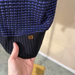 St. John  Sport Marie Gray Wool Blend  Sweater Vest Sz L Accademia Quiet Luxury Photo 1