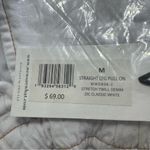 We Wore What White Straight Leg Pull On Twill Denim Size M Photo 3