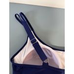 Eomenie bathing suit dress size XL blue NWT adjustable straps bra cups onepiece Photo 6