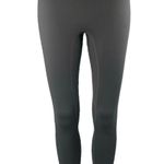 Set Active Womens Dark Gray Mid Rise Yoga Workout Athletic Leggings Pants Size M Photo 0