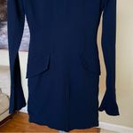 House Of CB ‎ 'Mahalia' Navy Long Sleeve Mini Dress NWOT Size M Photo 9