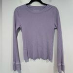 Aerie Purple knit  long sleeve Photo 0