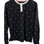 AQUA Slate Pajama Set All Over Hearts New Size XL Photo 0