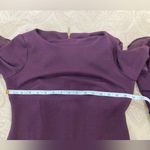 Calvin Klein Long Sleeve Dress - Deep Purple Like New Photo 5