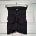 Gymshark black contrast active shorts women's small workout gym Athleisure Photo 5