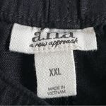 a.n.a A new Day Women's XXL Black Lightweight Summer Shorts Raw Hem Photo 8
