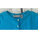 Liz Claiborne Turquoise Blue Cardigan Photo 7