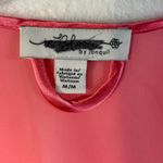 In Bloom by Jonquil Pink Sheer Kimono Robe M Belted Butterfly Sleeve Size M Photo 6