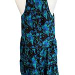 Diane Von Furstenberg  Baylee Silk Mini Dress Floral A-Line Tiered Size Medium Photo 4