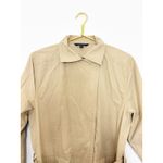 Banana Republic  Poplin Jumpsuit Size Small Utility Tan Flightsuit Oversized Chic Photo 7