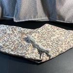 Style Rack Leopard Print Jeans Button Fly Size Medium Raw Hem Photo 6