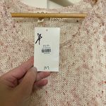 POL Sleeveless Sweater Size Medium Light Pink Acrylic NWT NEW Long Line Marled Photo 1