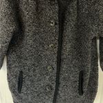 Talbots  cardigan Sweater gray black womens size small buttons business … Photo 2