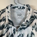 Puma  White THE PLAYERS CLOUDSPUN Animal Print Full-Zip Golf Jacket Size Med EUC Photo 4
