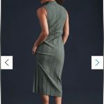 Stateside  Olive Ribbed Midi Bodycon Dress Photo 1