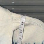Stella McCartney white Navy Tie-Dye Jean Jacket Size Large Photo 6