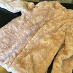 Roaman’s blush, pink, faux fur jacket Size 24 Photo 2