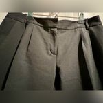 EXPRESS  Design Studio cropped pleated pants - black - size 12 Photo 7