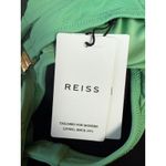 Reiss NWT Iris Halter Bikini Top With Button Detail Seafoam Sz 0 $95 Photo 5