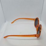 None Orange Sunglasses & Orange Sparkly Case Photo 3