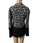 Derek Lam  10 CROSBY Designer Feather Two Tone Top Lightweight Blouse Sz US 0 XS Photo 6