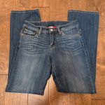 Lucky Brand  NWOT Decorative Back Button Pocket Bootcut Jeans Photo 0