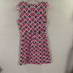 Gap NWT  Marcy Dobby Geometric A-Line Sheath Dress Pink Navy White Size 4 Photo 1