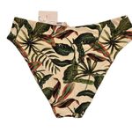 Revolve Andie The 90s Women Tropical Print High Waisted Bikini Bottom 3X NWT Photo 4