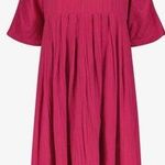 Mara Hoffman Chloe Pleated Cotton-gauze Midi Dress Photo 1