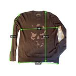 Zadig & Voltaire Zadig Voltaire Skull Sequin Cashmere Crewneck Sweater Black Size M Photo 1